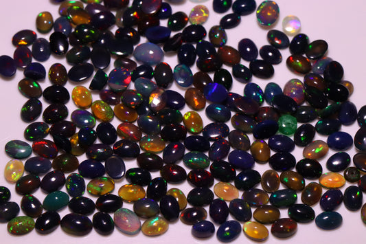 Top quality Ethiopian opal cabochon, Opals gemstone for making Jewellery, Stone for necklace. opal beads.